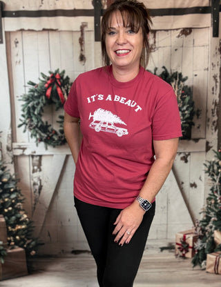 It’s a Beaut Graphic Tee-Holiday-It's Personal Boutique LLC