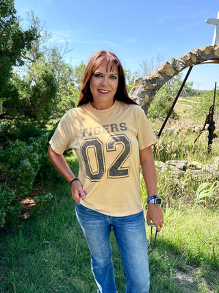 Tigers '02 Graphic Tee-FHSU-It's Personal Boutique LLC