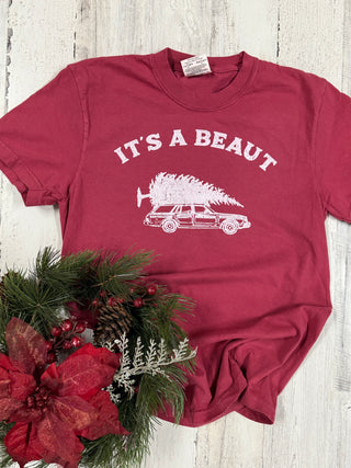It’s a Beaut Graphic Tee-Holiday-It's Personal Boutique LLC