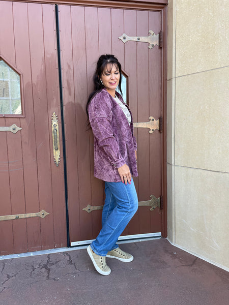 Straight leg medium wash jean