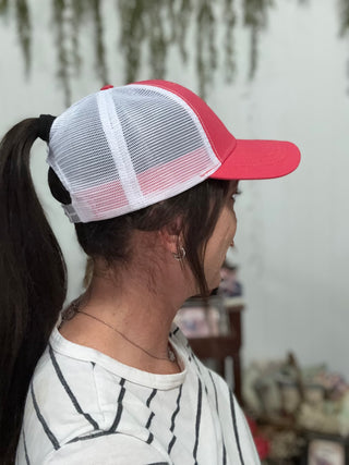 Backroads Ponytail Trucker