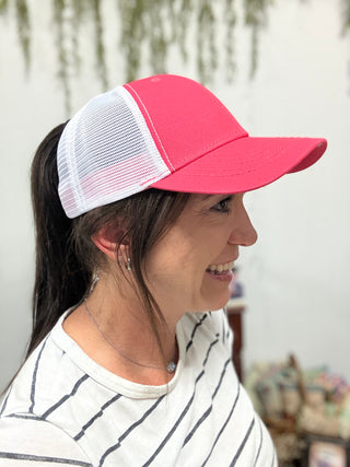 Backroads Ponytail Trucker