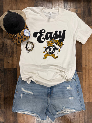 Easy Tiger Vintage White Tee