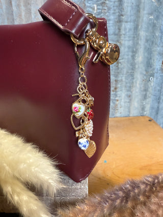 Pearl & Petal Purse Charm