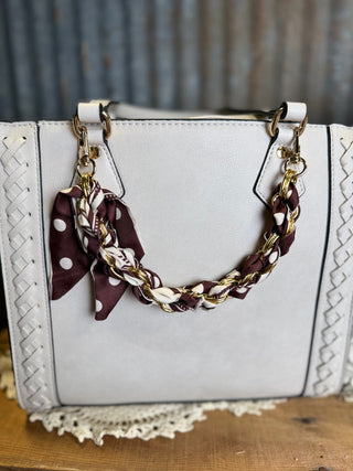 Braided Bag Scarfs