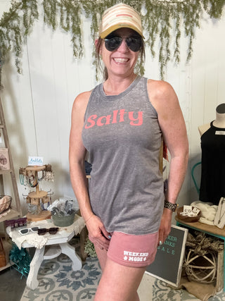 Dusty Rose Weekend Shorts