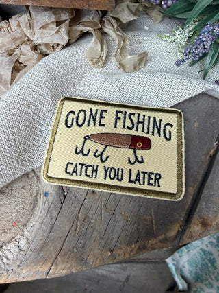 Gone Fishing Patch