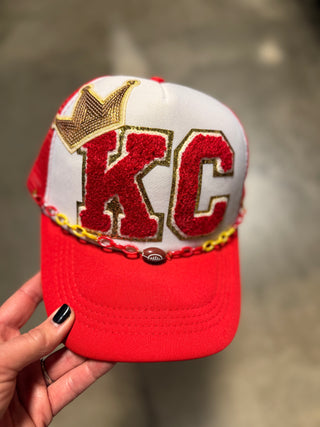 KC Patch Hat-Hats-Crown KC-It&#x27;s Personal Boutique LLC