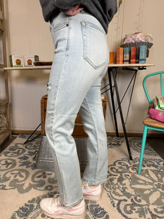 Hidden Cigarette Skinny Jeans-Bottoms-It&#x27;s Personal Boutique LLC