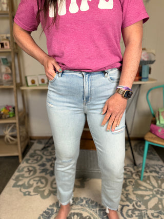 Hidden Cigarette Skinny Jeans-Bottoms-It&#x27;s Personal Boutique LLC