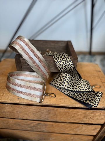 Interchangeable bag straps