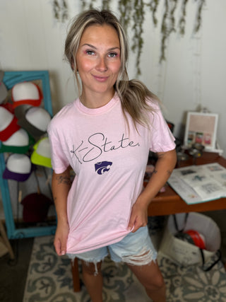 K-State Graphic Tee-K-State-It&#x27;s Personal Boutique LLC