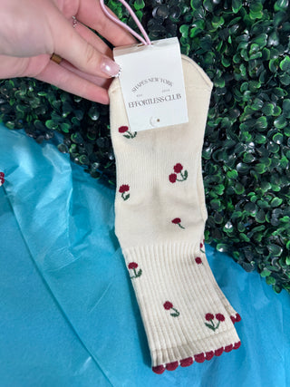 Cloud Nine Quarter Socks