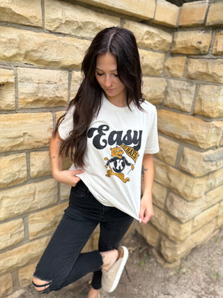 Easy Tiger Vintage White Tee