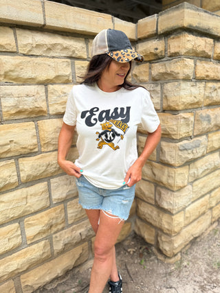 Easy Tiger Vintage White Tee