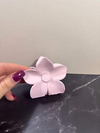 Flower claw clips-Accessories-Light pink-It&#x27;s Personal Boutique LLC