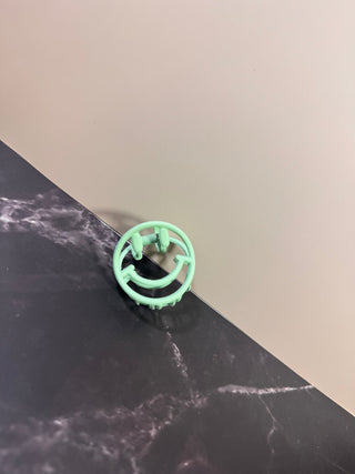 Spring pastel claw clips-Accessories-smiley face-It&#x27;s Personal Boutique LLC