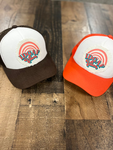 IDGAF patch trucker hat