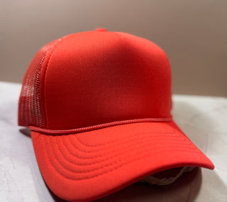 Trucker Hats (custom)-Hats-Coral-It&#x27;s Personal Boutique LLC