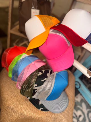 Trucker Hats (custom)-Hats-It&#x27;s Personal Boutique LLC