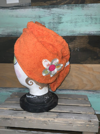Head Wrap Towels-Towels-Retro Flower-It&#x27;s Personal Boutique LLC