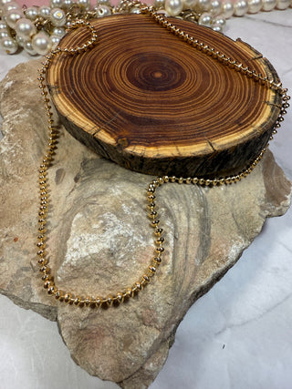 Necklaces $20-Jewlery-Beaded gold chain-It&#x27;s Personal Boutique LLC