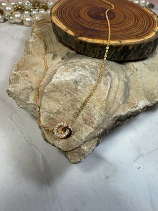 Necklaces $18-Jewlery-Dainty intertwined chain-It&#x27;s Personal Boutique LLC