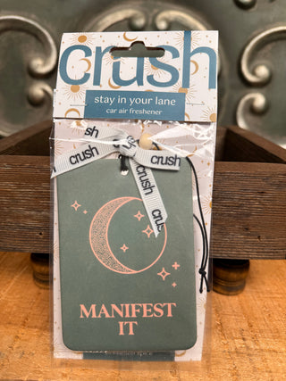Crush Car Freshies-All the Things-manifest it-It&#x27;s Personal Boutique LLC