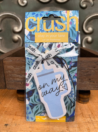 Crush Car Freshies-All the Things-on my way-It&#x27;s Personal Boutique LLC