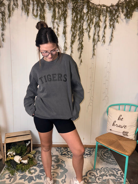 Tigers Puff Crewneck