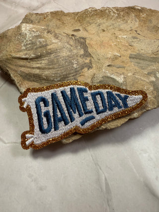 Game Day Patches-Patches-Blue-It&#x27;s Personal Boutique LLC