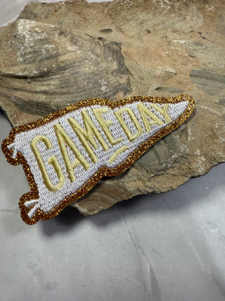 Game Day Patches-Patches-Gold-It&#x27;s Personal Boutique LLC