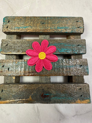 Dainty Flower Patch-Patches-Dk pink-It&#x27;s Personal Boutique LLC