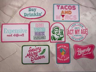 Embroidered snarky patches-Patches-It&#x27;s Personal Boutique LLC