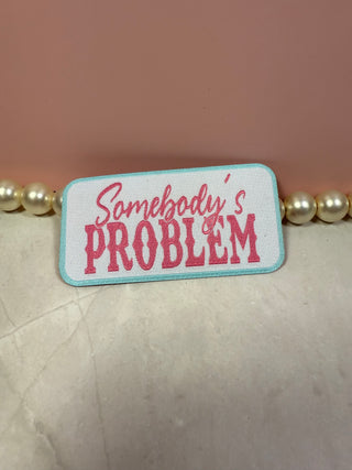 Pink/Blue snarky patches-Patches-It&#x27;s Personal Boutique LLC