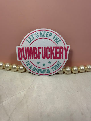 Pink/Blue snarky patches-Patches-It&#x27;s Personal Boutique LLC