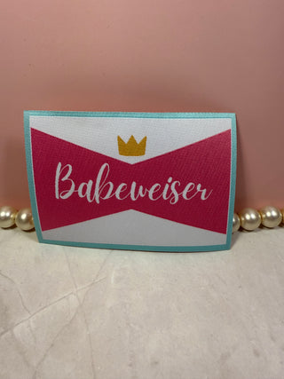 Pink/Blue snarky patches-Patches-It&#x27;s Personal Boutique LLC