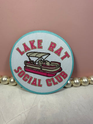 Pink/Blue snarky patches-Patches-It&#x27;s Personal Boutique LLC