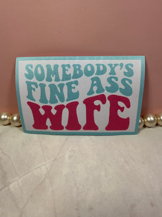 Pink/Blue snarky patches-Patches-It&#x27;s Personal Boutique LLC