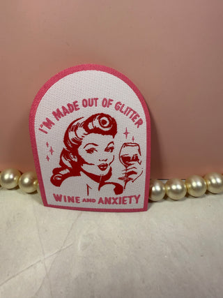 Pink/Blue snarky patches-Patches-It&#x27;s Personal Boutique LLC