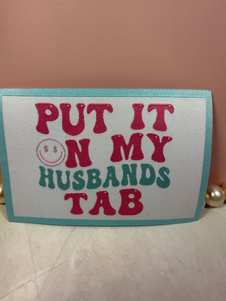 Pink/Blue snarky patches-Patches-It&#x27;s Personal Boutique LLC