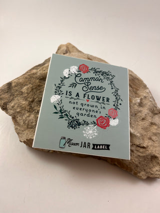 Common Sense Sticker-All the Things-It&#x27;s Personal Boutique LLC