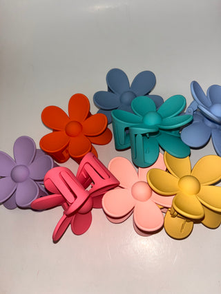 Flower claw clips-Accessories-It&#x27;s Personal Boutique LLC