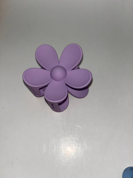 Large Flower Claw Hair Clip