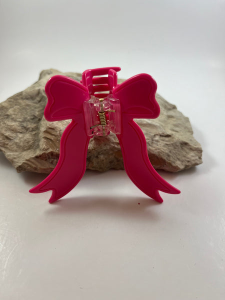 Ribbon Bow Claw Hair Clip