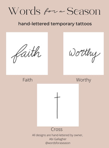 Temporary Tattoo