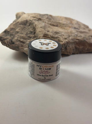 Drink Bomb Edible Glitter-All the Things-Ultra Sparkle Gold-It&#x27;s Personal Boutique LLC