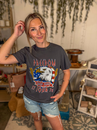 Freedom Tour Graphic Tee-graphic tee-It&#x27;s Personal Boutique LLC