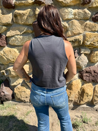 Cassette Tape Graphic Muscle Tank-Tanks-It&#x27;s Personal Boutique LLC