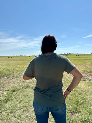 V-Neck soft touched tee-Short sleeve-It&#x27;s Personal Boutique LLC